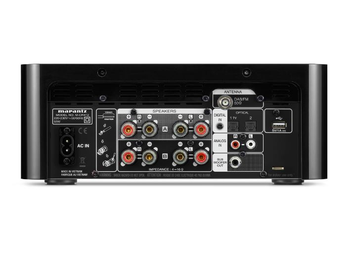 Marantz Melody M-CR412 czarny tył