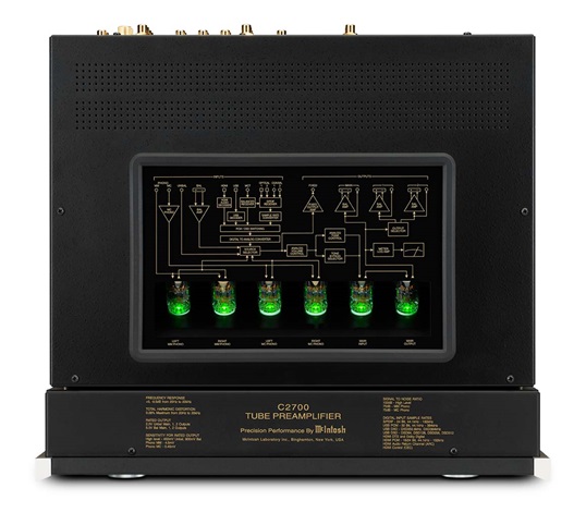 McIntosh C2700 tylny panel