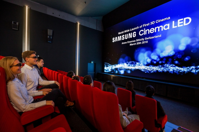 Samsung prezentuje pierwszy na świecie kinowy ekran LED 3D