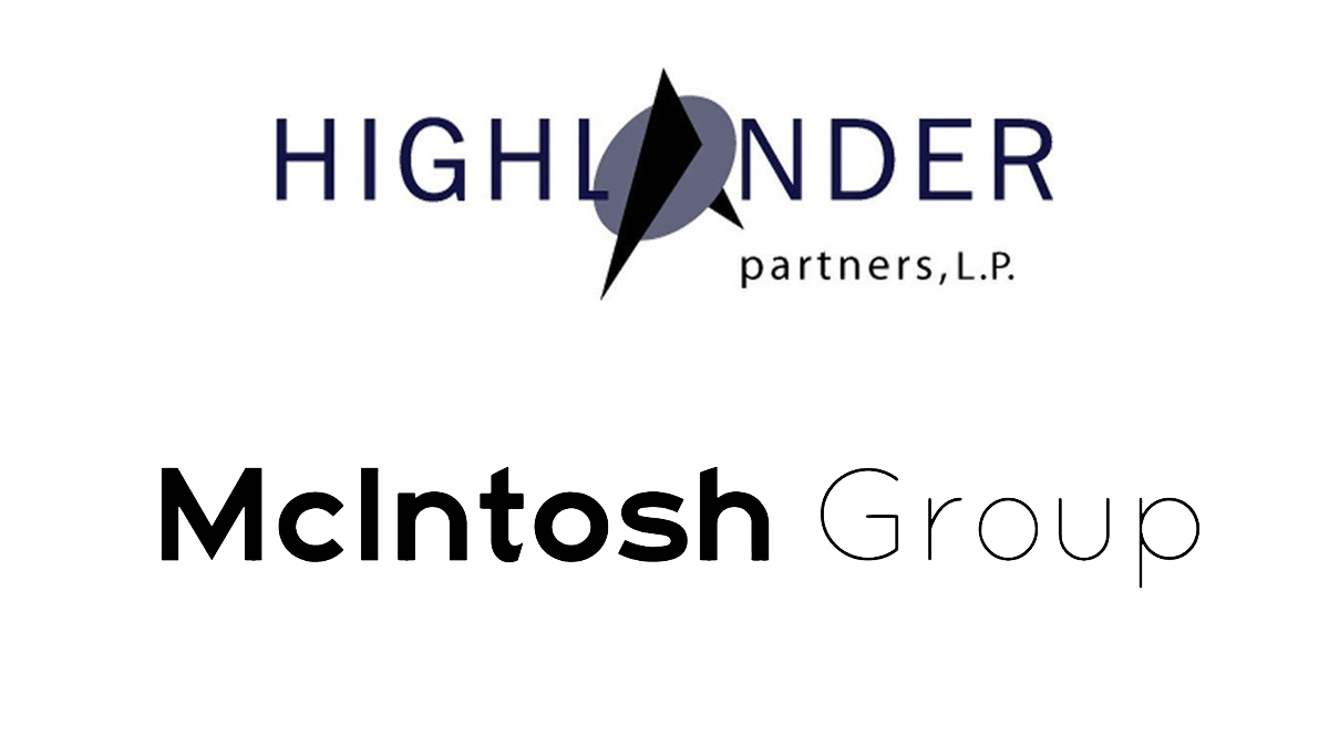 Przejęcie Grupy McIntosha przez Highlander Partners