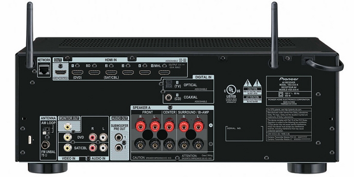 Pioneer VSX-830 i VSX-1130