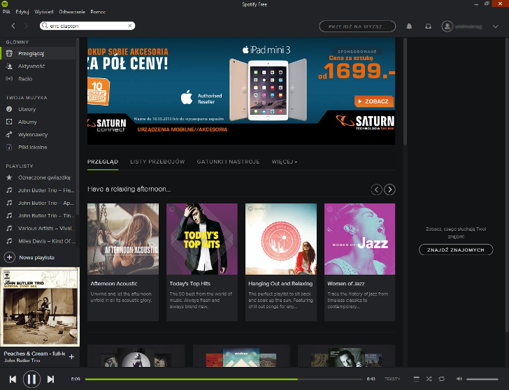 Spotify pod ostrzałem. Nieudana aktualizacja aplikacji