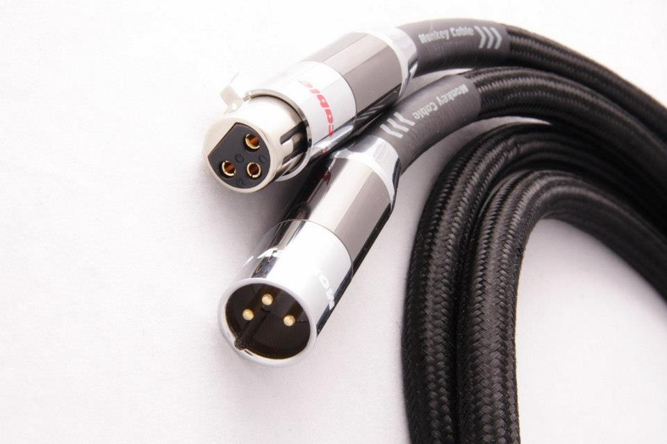 Audiofilskie interkonekty 2xXLR: Monkey Cable Clarity