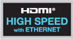 HDMI High Speed with Ethernet